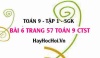 Bài 6 trang 57 Toán 9 tập 1 Chân trời sáng tạo